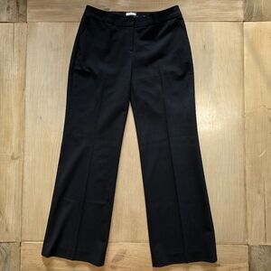 Semantiks Black Dress Pants Straight Leg Career Work Size 4P Petite
